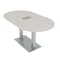 Skutchi Designs 33.5 in W, 69.5 in L, 29 in H, Engineered Wood Top, Ivory HAR-RAC-34X70-DOU-ELEC-XD1026 - alternate 1